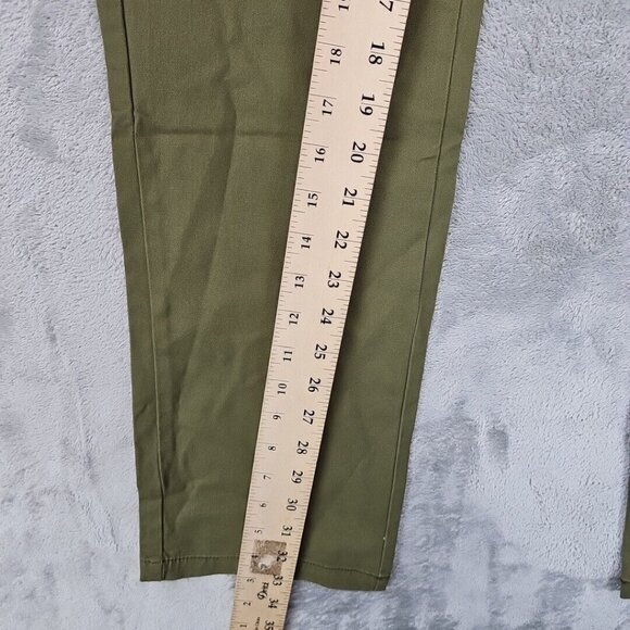 Old Navy Pants Mens Size 32 Green Ultimate Slim Fit Chino Breathable Stretch - Picture 4 of 10